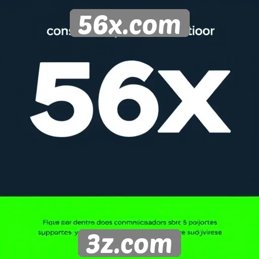 Comunicados sobre suporte ao cliente no site 56x.com
